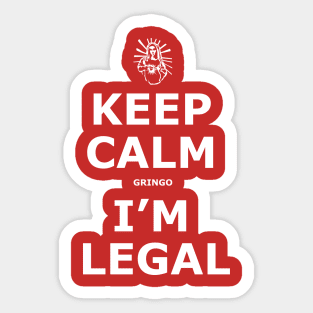 I'm Legal Sticker